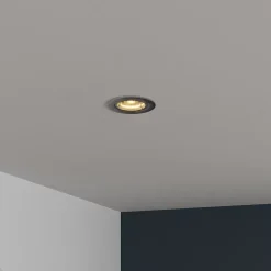 Spot encastrable Debye GU10 blanc chaud IP20 dimmable 520lm 5.8W Ø8.5xH.9.4cm chrome GoodHome