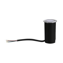 Spot encastrable d'extérieur solaire LED integrée acier gris IP67 2W 60lm 230V Paulmann