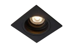 Spot encastrable EMBED en métal avec 1xGU10 - Noir - Lucide