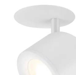 Spot encastrable Fossey GU10 IP20 P.16cmxØ9cmxH.16cmxL.9cmxl.9cm blanc GoodHome