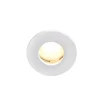 Spot encastrable Hades GU5.3 blanc chaud IP65 345lm 4.4W Ø8xH.8.2cm blanc GoodHome
