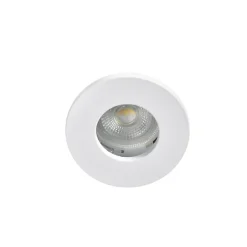 Spot encastrable Hades GU5.3 blanc chaud IP65 345lm 4.4W Ø8xH.8.2cm blanc GoodHome