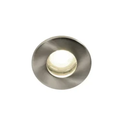 Spot encastrable Hades GU5.3 blanc neutre IP65 345lm 4.4W Ø8xH.8.2cm chrome GoodHome