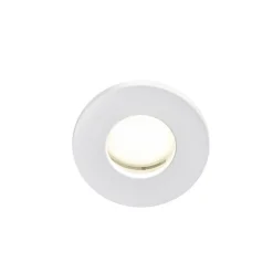 Spot encastrable Hades GU5.3 blanc neutre IP65 345lm 4.4W Ø8xH.8.2cm blanc GoodHome