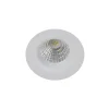 Spot encastrable Hobson LED intégrée blanc neutre IP20 dimmable 450lm 6.1W Ø8.8xH.5.3cm blanc GoodHome