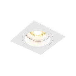 Spot encastrable intelligent blanc carré avec WiFi GU10 - Chuck