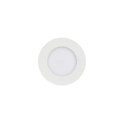 Spot encastrable Leavitt LED intégrée blanc chaud IP44 300lm 4.5W Ø8.5xH.4.7cm blanc GoodHome