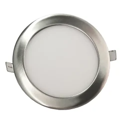Spot Encastrable Led Inox Downlight Panel Extra-plat 18w Blanc Neutre 4000k