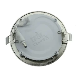 Spot Encastrable Led Inox Downlight Panel Extra-plat 6w Blanc Neutre 4000k