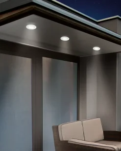 Spot encastrable LED IP65 GU10 5W blanc 345lm Ø8,5cm Eglo, Margo