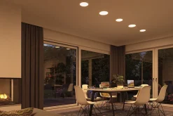 Spot encastrable LED IP44 14W blanc froid et blanc chaud 1500lm ⌀18,5cm Paulmann, Veluna Varifit