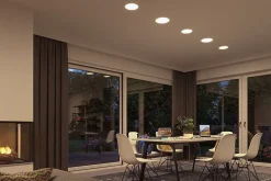 Spot encastrable LED IP44 4,5W blanc neutre 550lm ⌀7,5cm Paulmann, Veluna Varifit