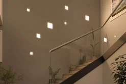 Spot encastrable LED IP44 4,5W blanc neutre 550lm L.7,5 x l.7,5 cm Paulmann, Veluna Varifit