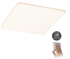 Spot encastrable LED IP44 21W blanc chaud 2400lm L.21,5 x l.21,5 cm Paulmann, Veluna Varifit