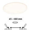 Spot encastrable LED IP44 17W blanc chaud 1850lm ⌀18,5cm Paulmann, Veluna Varifit