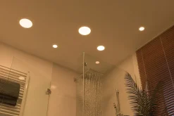 Spot encastrable LED IP44 17W blanc chaud 1850lm ⌀18,5cm Paulmann, Veluna Varifit