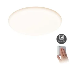 Spot encastrable LED IP44 21W blanc chaud 2350lm ⌀21,5cm Paulmann, Veluna Varifit