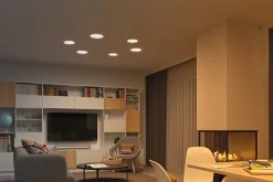 Spot encastrable LED IP44 15W blanc froid et blanc chaud 1900lm ⌀21,5 cm Paulmann, Veluna Varifit