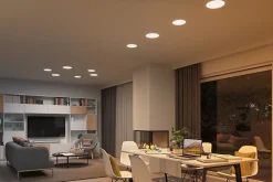 Spot encastrable LED IP44 15W blanc froid et blanc chaud 1900lm ⌀21,5 cm Paulmann, Veluna Varifit