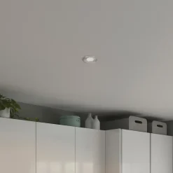 Spot encastrable LED IP65 3,3W aluminium brossé 450lm Ø8,5cm GoodHome, Bolivar
