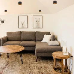 Spot Encastrable Noir et Or pour Ampoule GU10 - Silumen - Aluminium