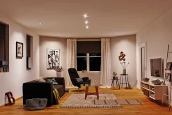 Spot encastrable Nova GU10 4000K IP44 470lm Ø6,8cm blanc Paulmann