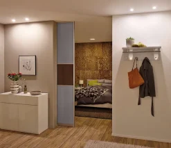 Spot encastrable Nova GU10 4000K IP44 470lm Ø6,8cm acier brossé Paulmann