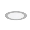 Spot encastrable Octave LED intégrée blanc neutre IP20 850lm 10W Ø17xH.2,4cm argent GoodHome