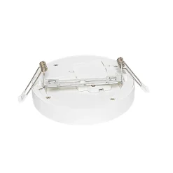 Spot encastrable ou apparent blanc 14 cm LED incluse à intensité variable en 3 étapes avec interrupteur DIP - Trans