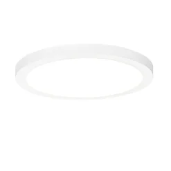 Spot encastrable ou apparent blanc 30 cm LED incluse à intensité variable en 3 étapes avec interrupteur DIP - Trans
