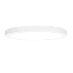 Spot encastrable ou apparent blanc 30 cm LED incluse à intensité variable en 3 étapes avec interrupteur DIP - Trans