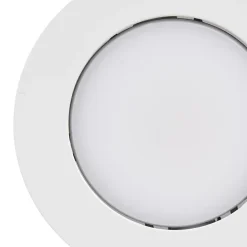 Spot encastrable Quimby LED intégrée blanc chaud IP20 dimmable 350lm 5.5W Ø8.5xH.5.2cm blanc GoodHome