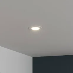 Spot encastrable Salk GU10 blanc neutre IP20 450lm 4.9W Ø8.5xH.9.4cm blanc GoodHome