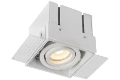 Spot encastrable TRIMLESS en aluminium avec 1xGU10 - Blanc - Lucide