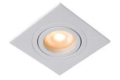 Spot encastrable TUBE en aluminium avec 1xGU10 - Blanc - Lucide