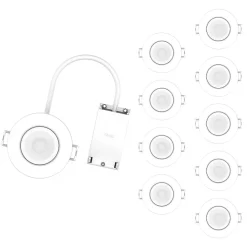 Spot Encastrable 6W Dimmable CCT IP65 BLANC - 3000K/4000K/6500K (Pack de 10) - SILAMP