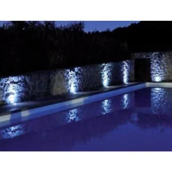 Spot Extérieur Encastrable LED IP65 220V Sol 3W 45 degrés (Pack de 5) - Blanc Chaud 2300K - 3500K - SILAMP