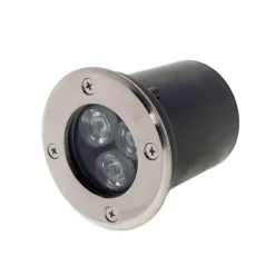 Spot Extérieur Encastrable LED IP65 220V Sol 3W 18 degrés - Blanc Chaud 2300K - 3500K - SILAMP
