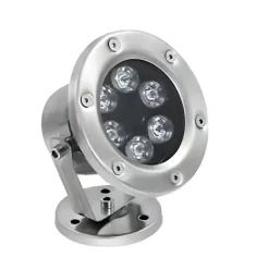 Spot Extérieur Orientable 6W IP68 DC24V - Blanc Neutre 4000K - 5500K - SILAMP