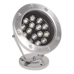 Spot Extérieur Orientable 36W IP68 DC24V - Blanc Neutre 4000K - 5500K - SILAMP