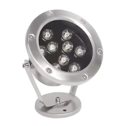 Spot Extérieur Orientable 12W IP68 DC24V - Blanc Neutre 4000K - 5500K - SILAMP