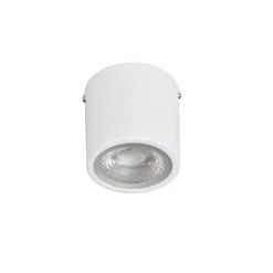Spot Hera LED intégrée blanc chaud IP20 850lm 12W Ø8,5cm blanc GoodHome