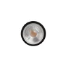 Spot Hera LED intégrée blanc chaud IP20 850lm 12W Ø8,5cm noir GoodHome