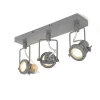Spot industriel anthracite 3 lumières orientable et inclinable - Suplux
