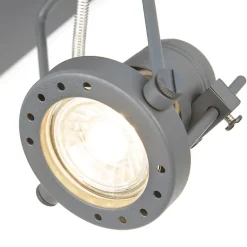 Spot industriel anthracite 3 lumières orientable et inclinable - Suplux