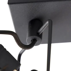 Spot industriel noir 3 lumières - Suplux