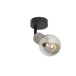 Spot industriel noir avec béton - Pedra