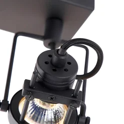 Spot intelligent noir 3 lumières avec Wifi GU10 - Suplux