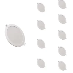 Spot LED - SILUMEN - 18W - Extra Plat - CCT Réglable - 1800 Lumens