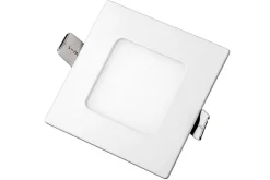 Spot Led Carré Encastrable Extra Plat 5w Blanc Chaud 3000k encastrement 70 x 70 mm